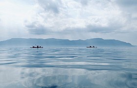 Kayaking from the Isle of Little Colonsay to the Isle of Inch Kenneth